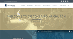 Desktop Screenshot of discoverpointchurch.com